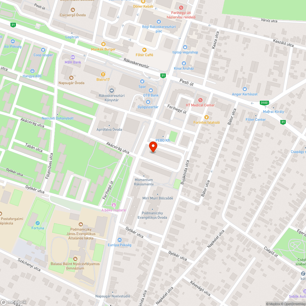 Itt felejtett gépkocsi bejelentés helye