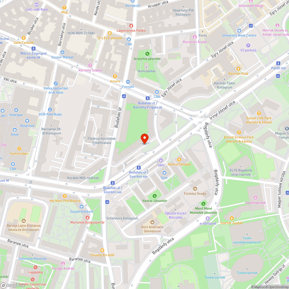 Elhagyott forgalomtechnikai eszköz bejelentés helye