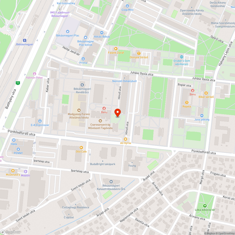 Kivágott fák bejelentés helye