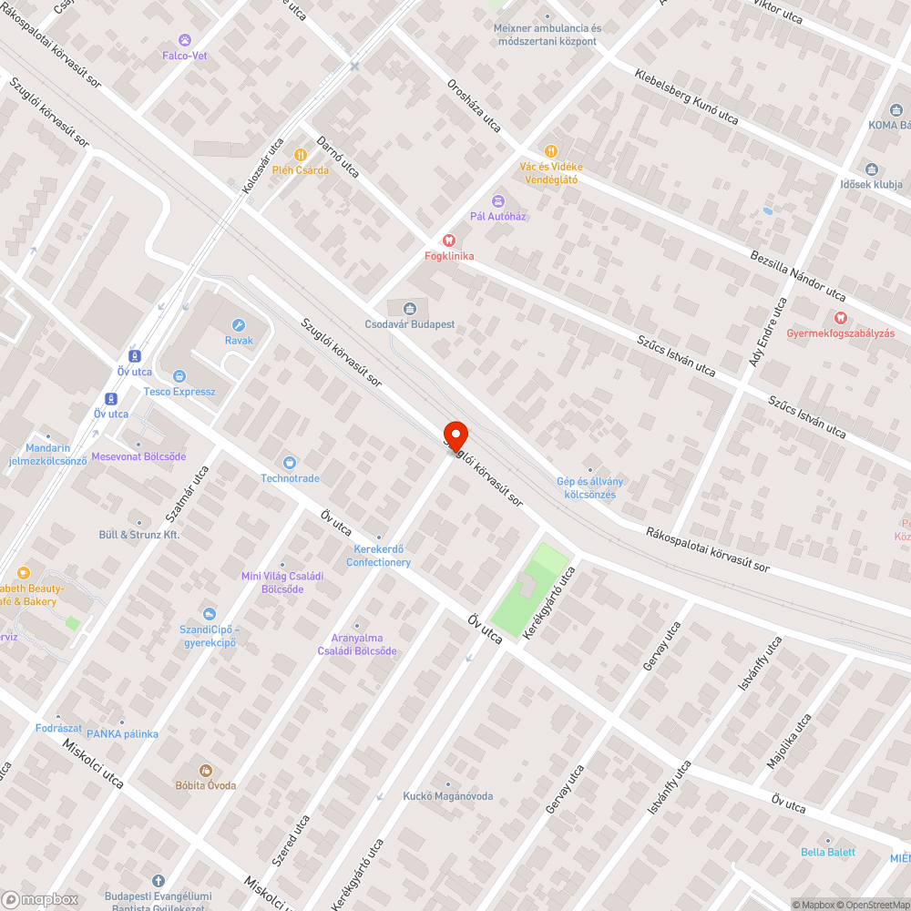 Roncsautók bejelentés helye