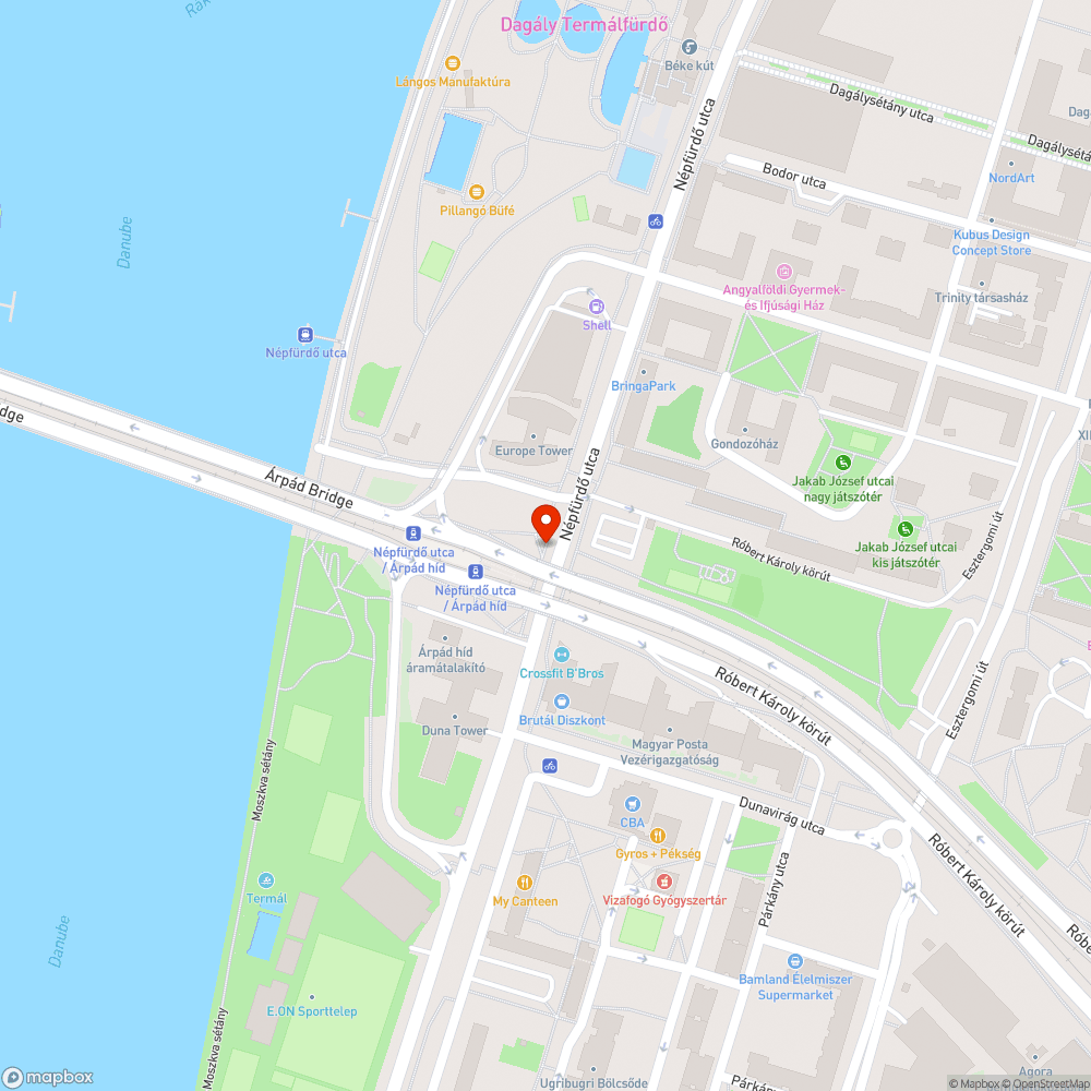 Hiányzó járda bejelentés helye