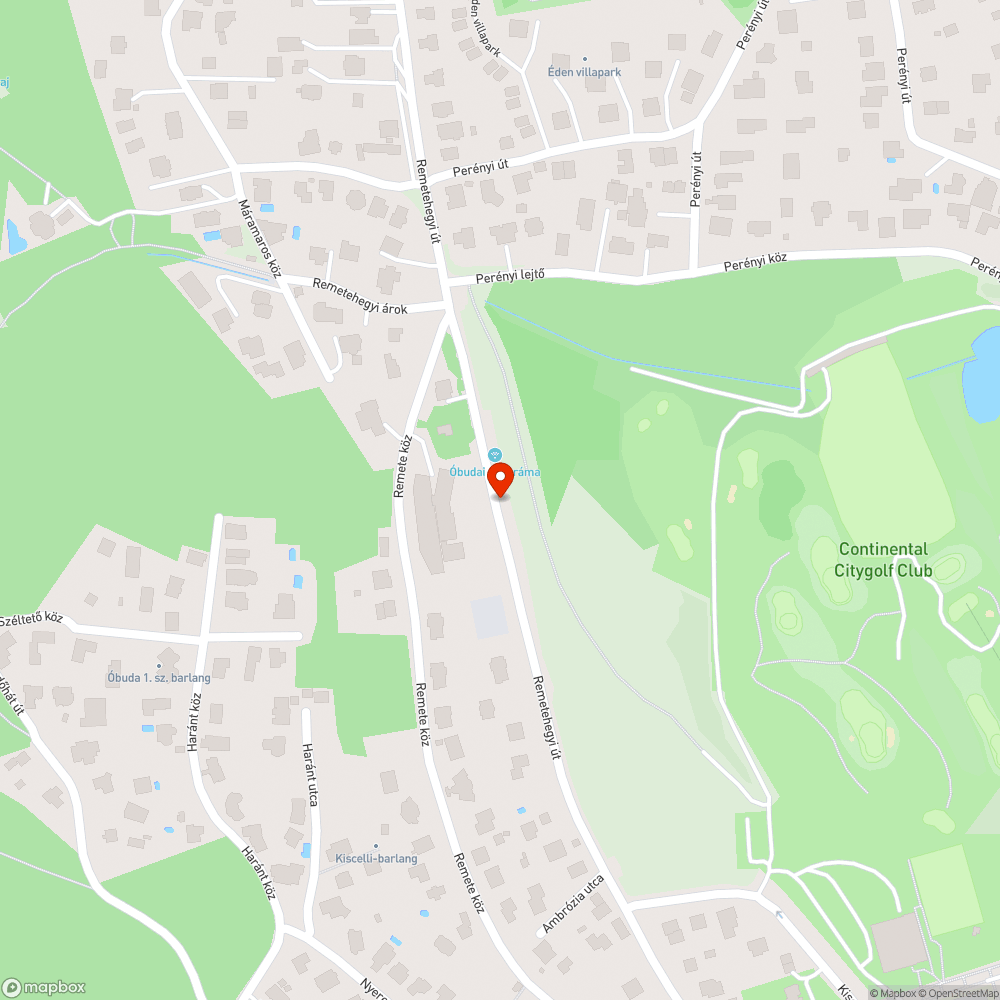 Balesetveszélyes megsüllyedések a Remetehegyi úton bejelentés helye