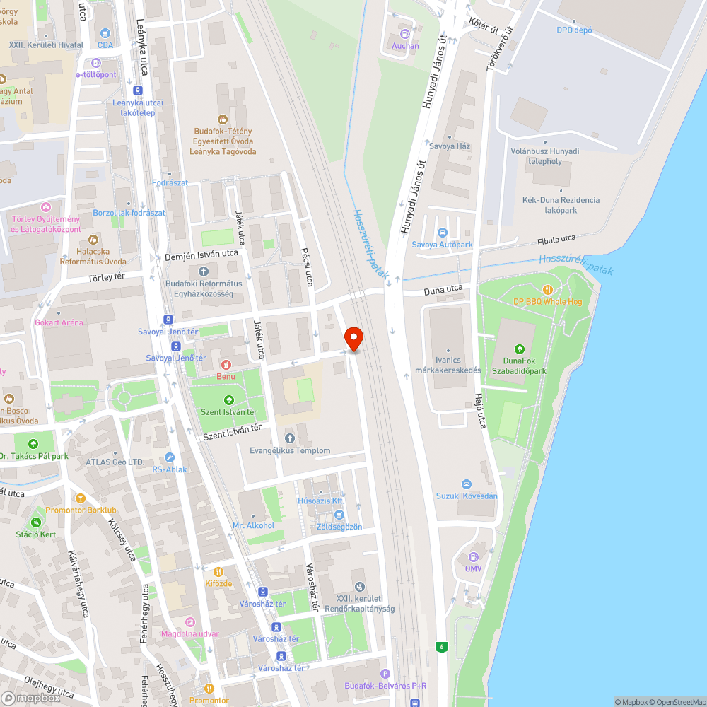 Közel 1 éve kiszáradt fa bejelentés helye