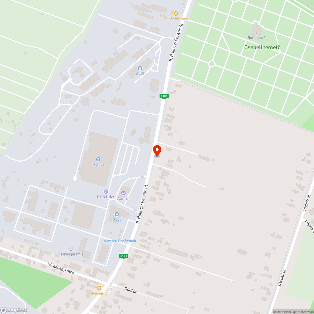 Letakarták bejelentés helye