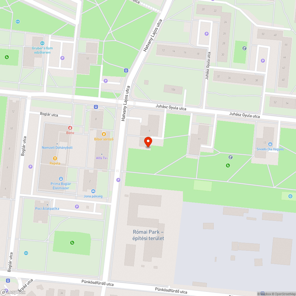 Halott fa bejelentés helye