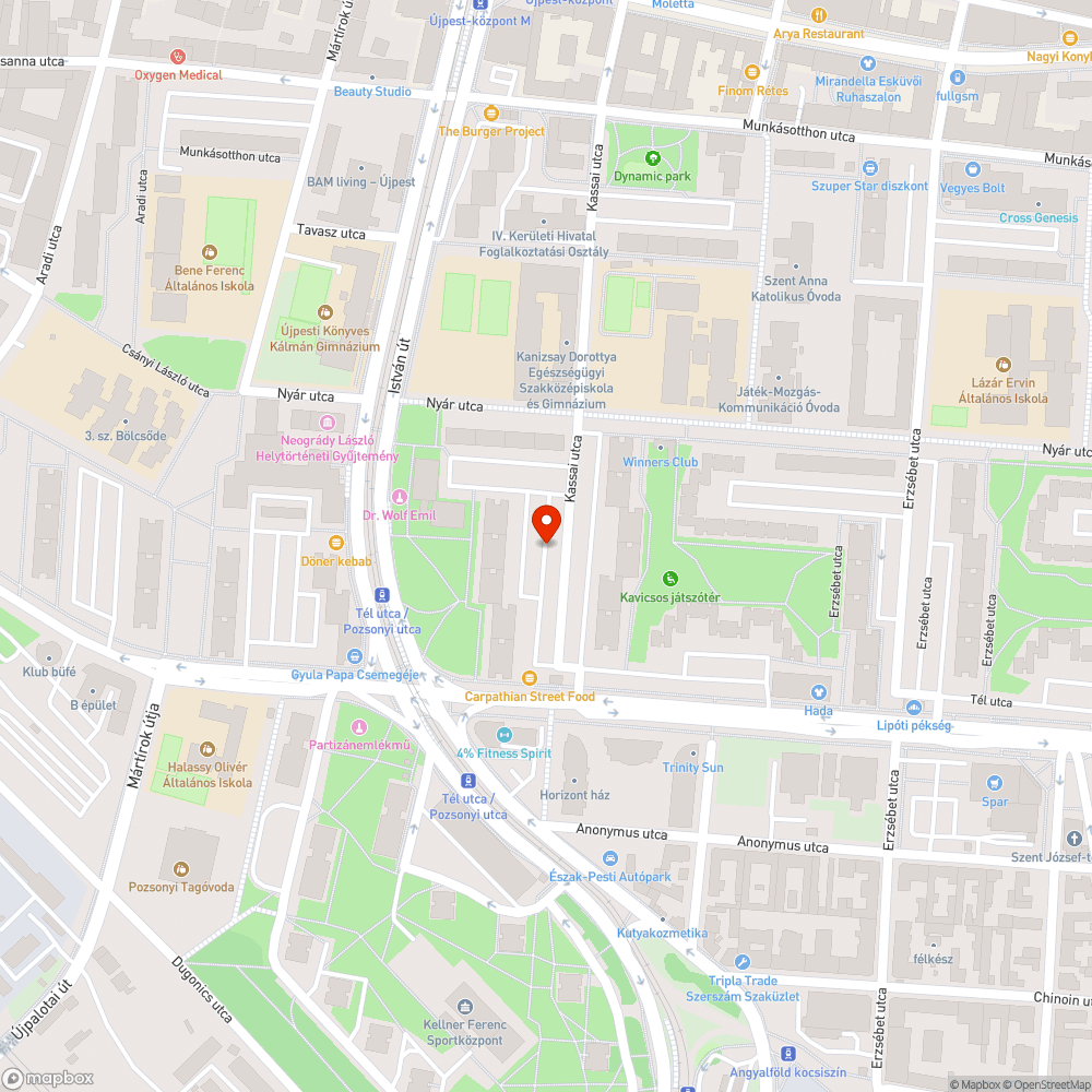 Elszakadt ágak bejelentés helye