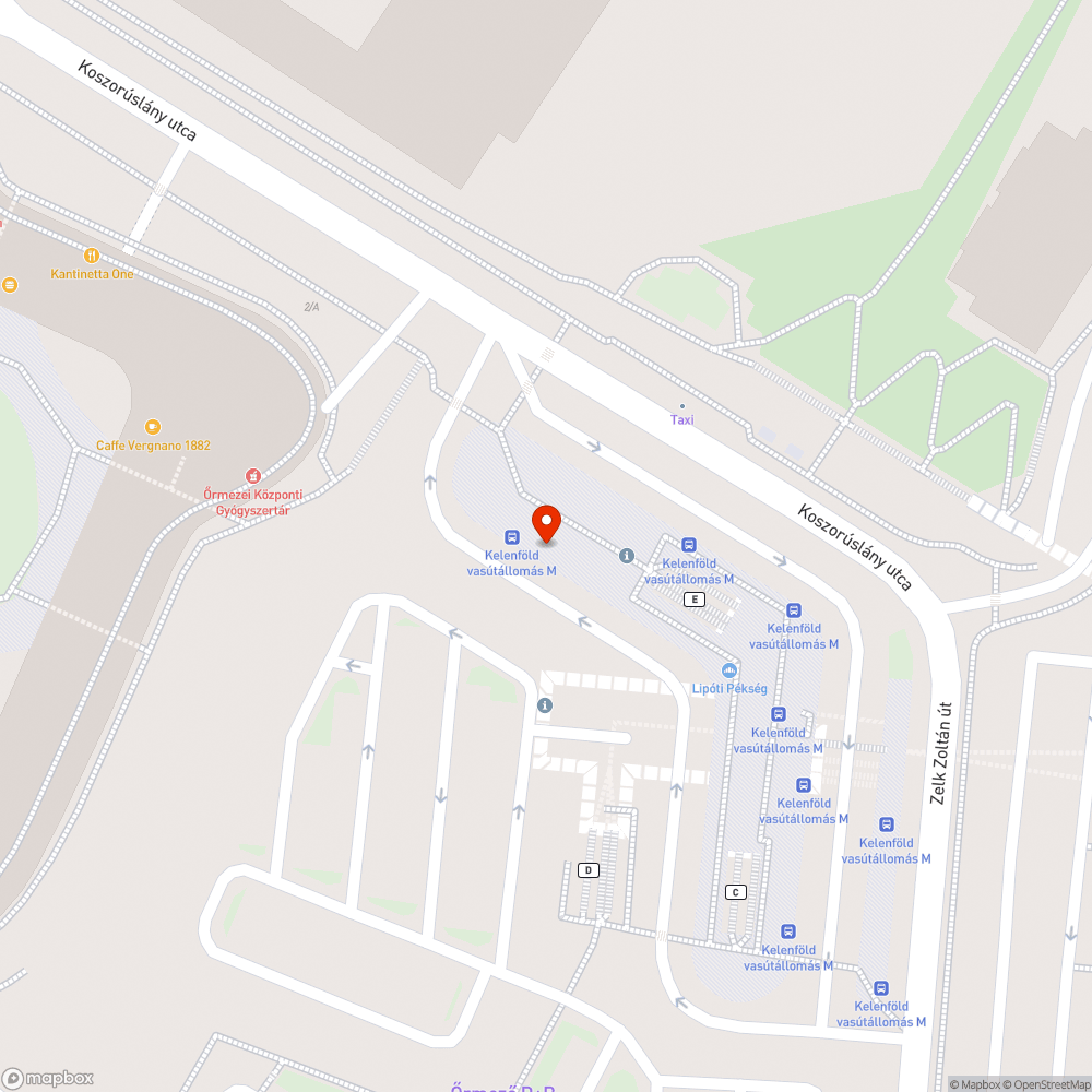 Kelenföld 8E buszmegálló plakátok bejelentés helye