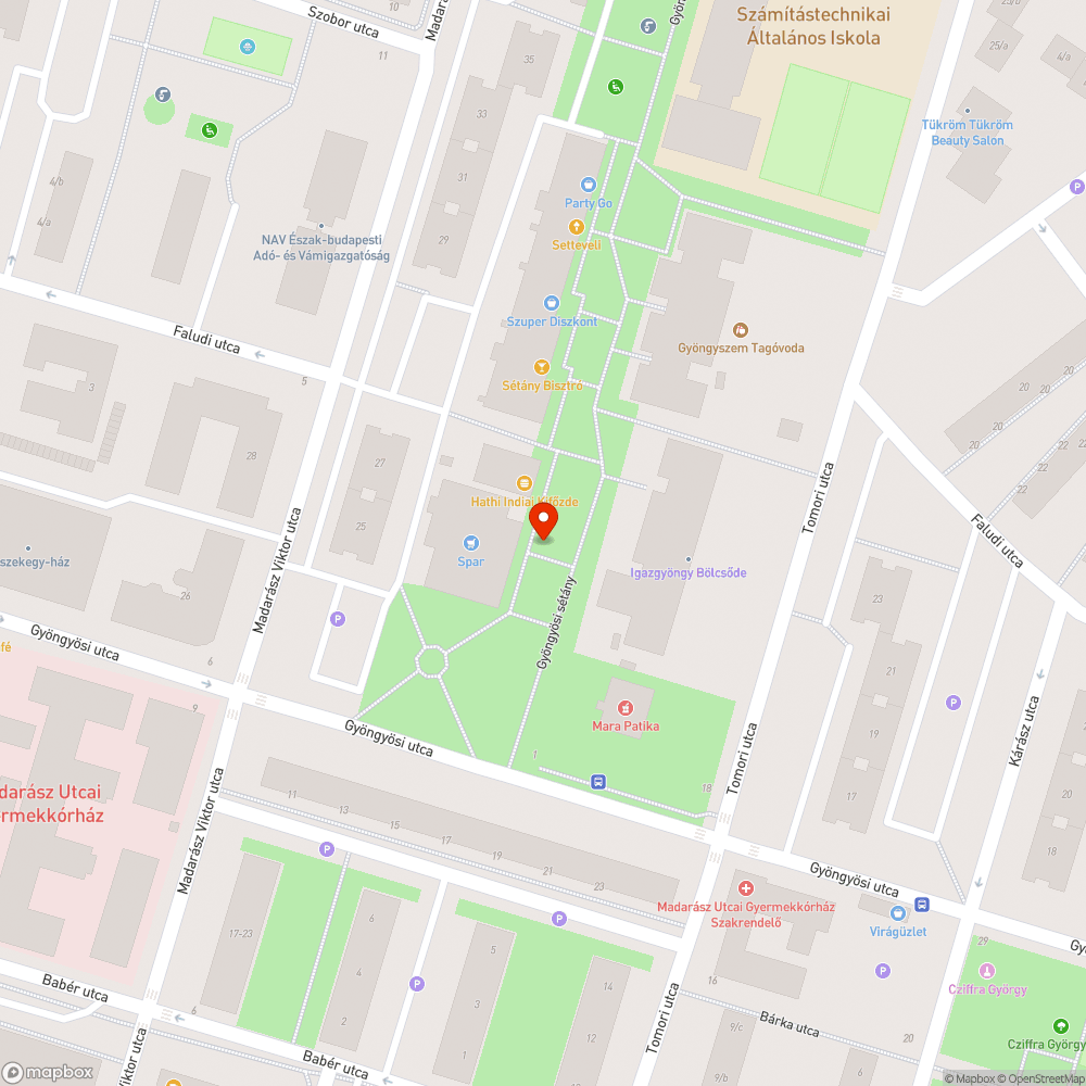 Teleszemetelt telefonfülke a Gyöngyösi sétányon bejelentés helye