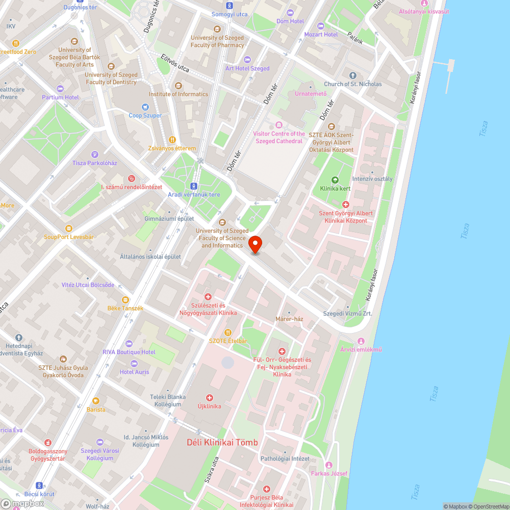 Összefirkált Bolyai bejelentés helye