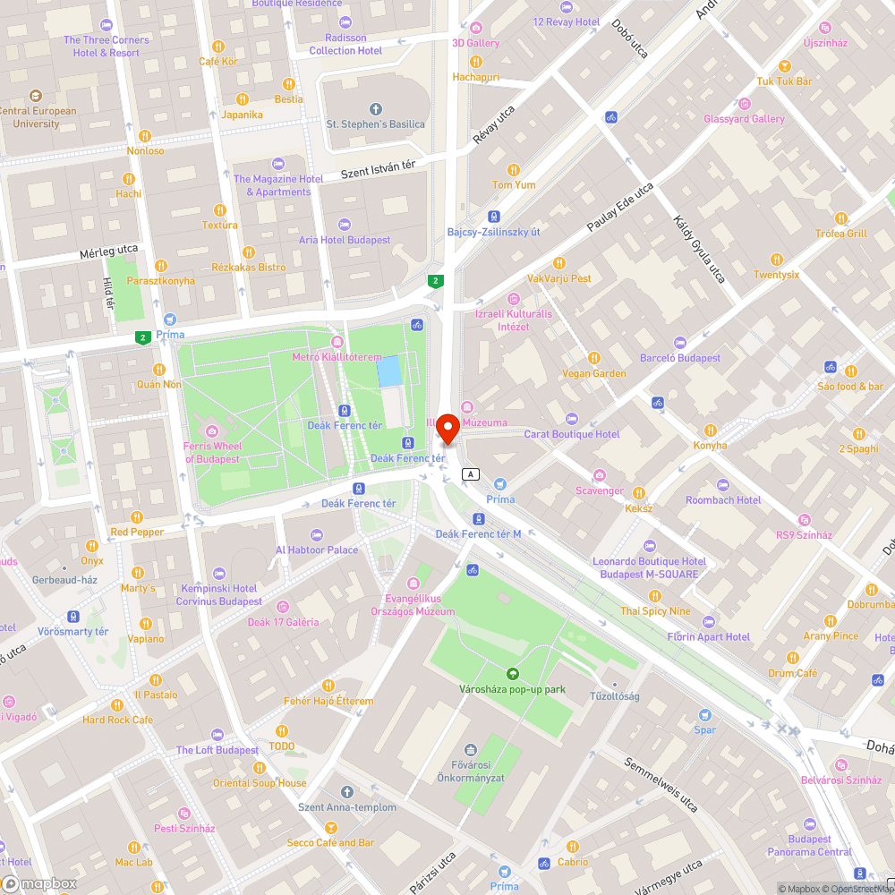 graffitik - Deák tér -Anker palota előtti 2 lejárat bejelentés helye