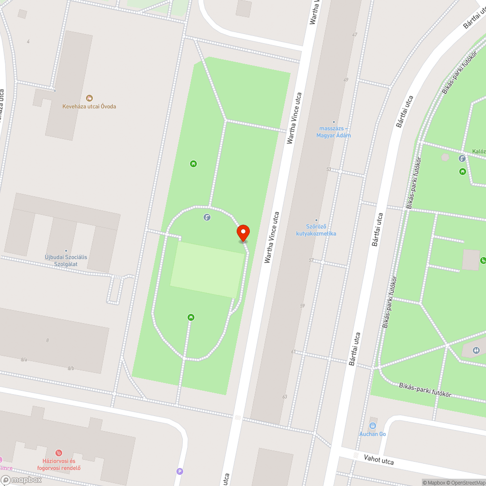 Halott fa bejelentés helye