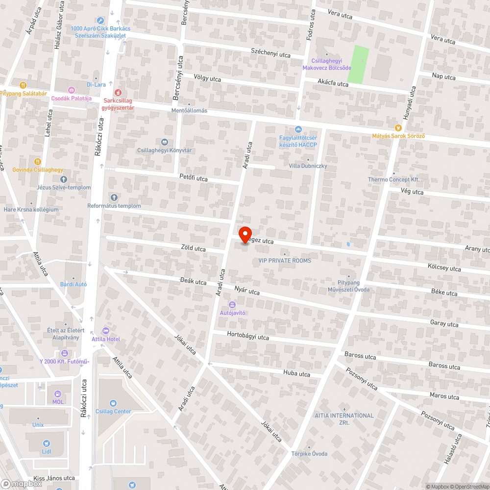 Telítődött víznyelő bejelentés helye