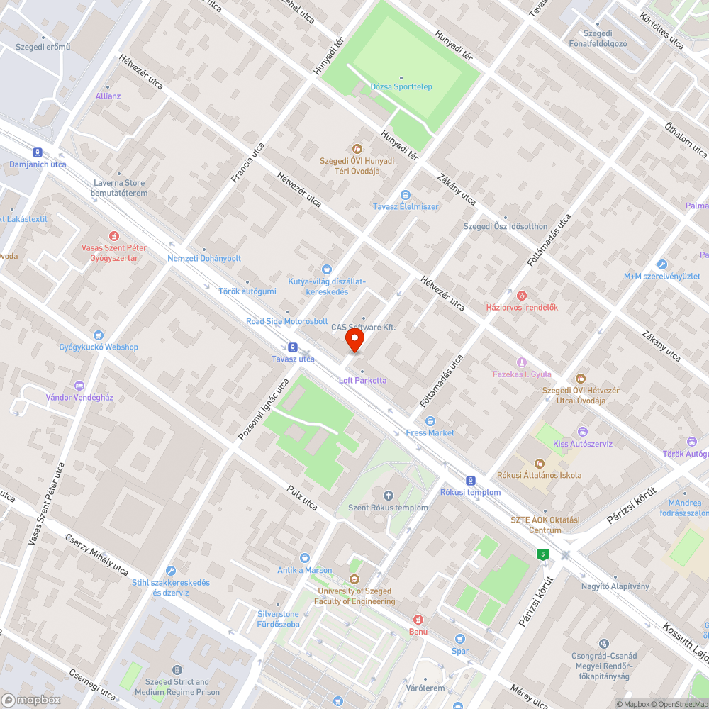 Olvashatatlan utcanévtábla bejelentés helye