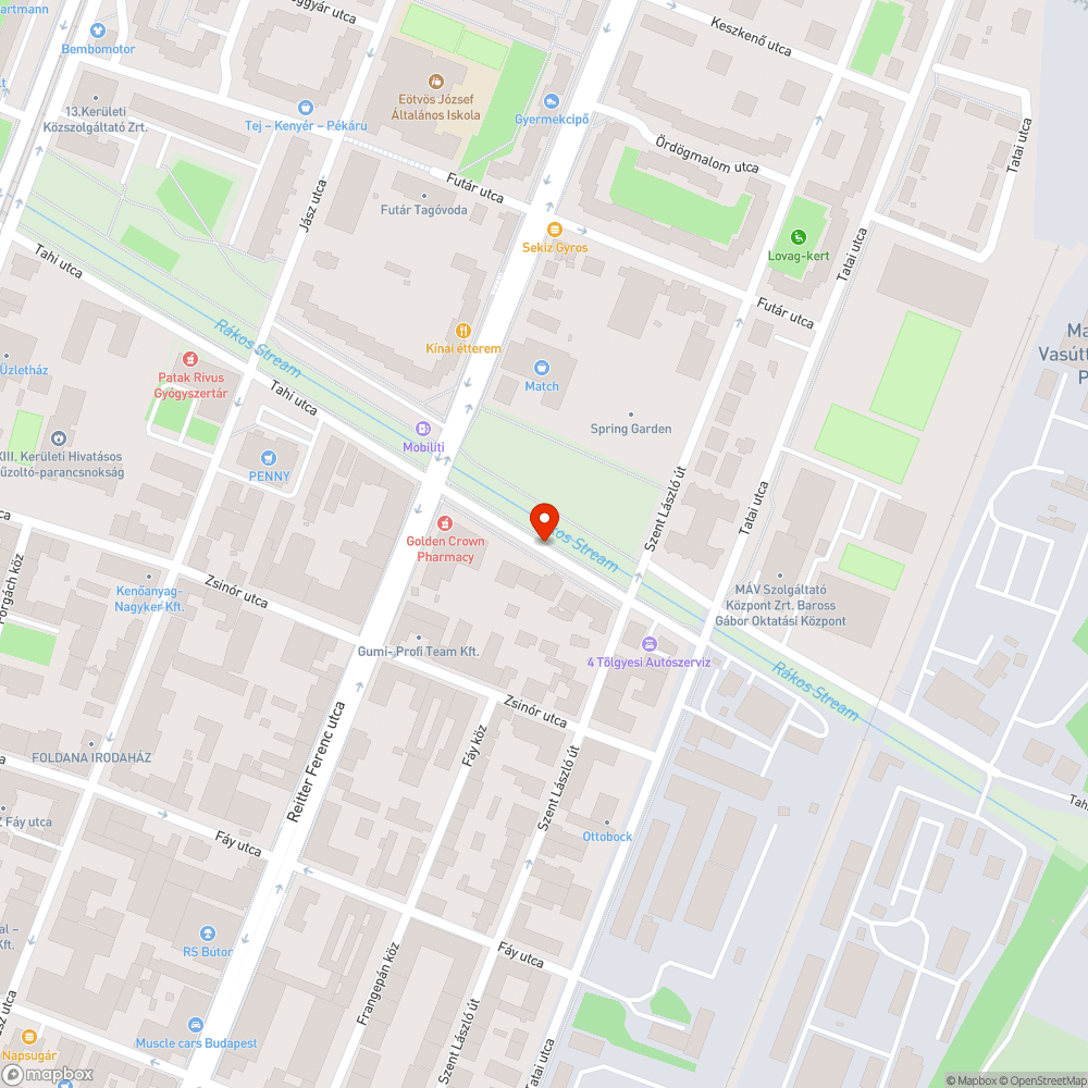 gazos jarda és kerékpárút bejelentés helye