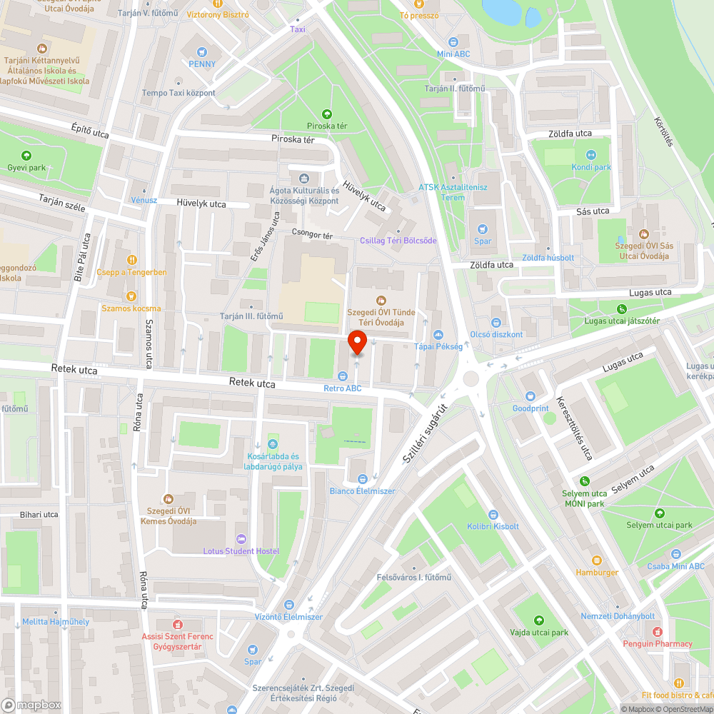 Újból szétesett a lámpa - Retek utca 5. bejelentés helye