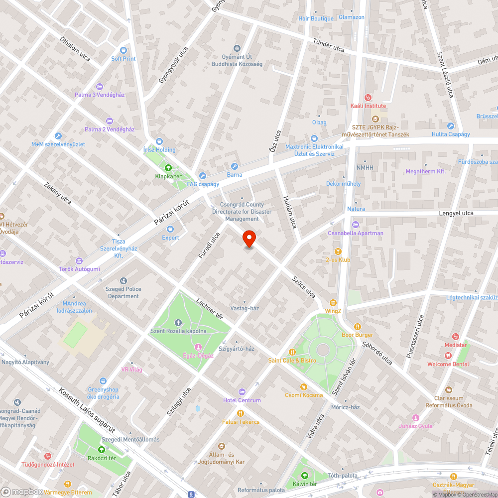 Kidobott gumi bejelentés helye