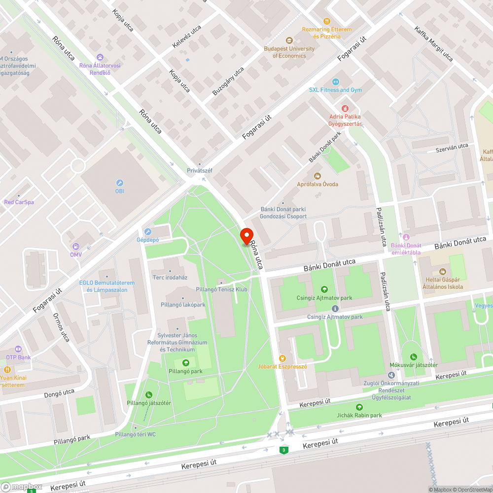 kerékpárutat akadályozó növényzet bejelentés helye