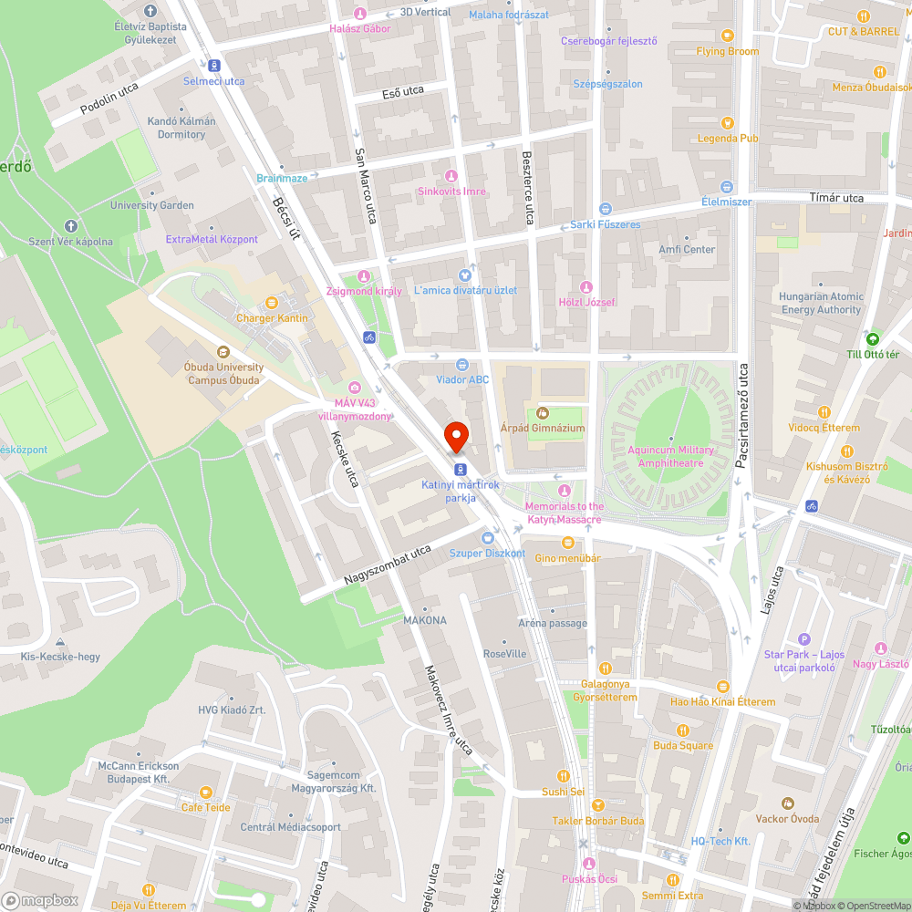 Megdőlt megálló oszlop bejelentés helye