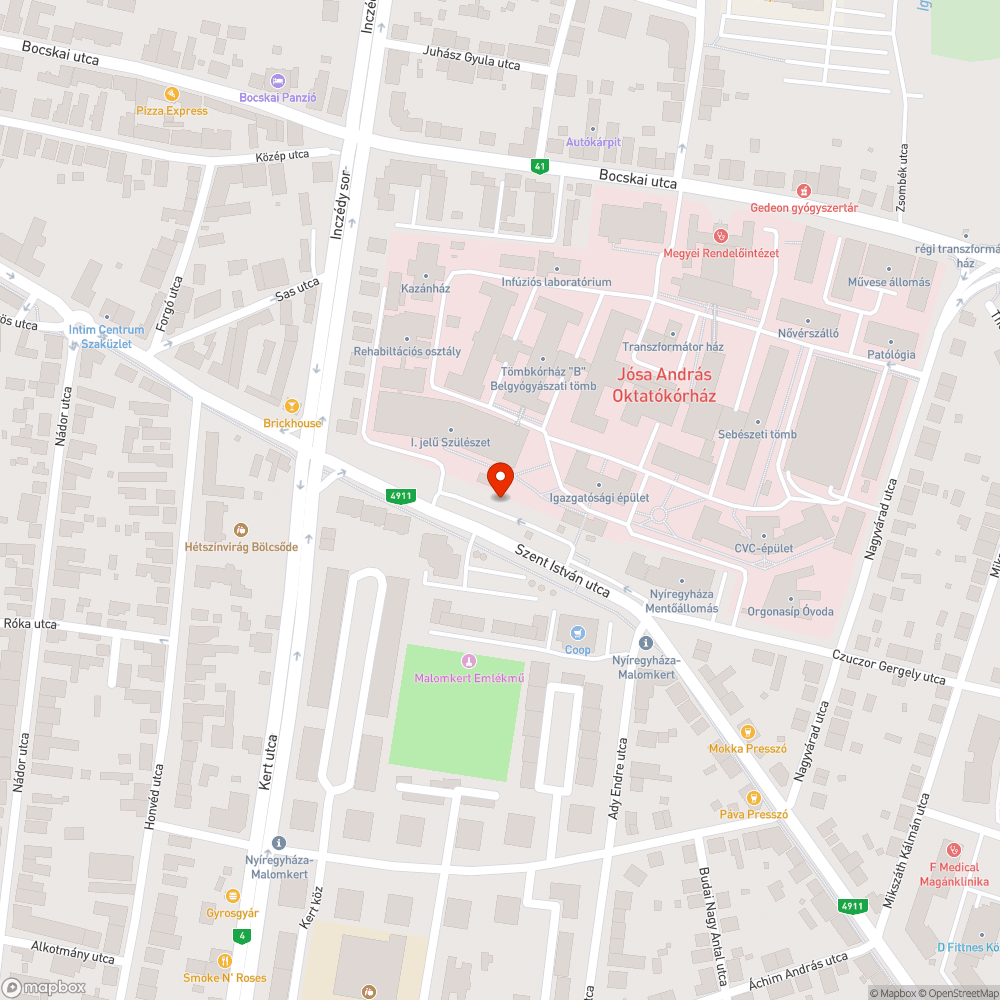 Szemetes járda, parkoló bejelentés helye