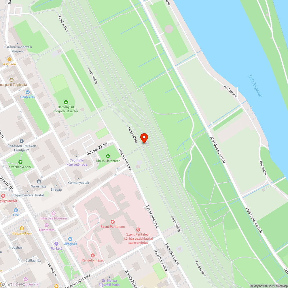 Dunaujváros Kilátó bejelentés helye