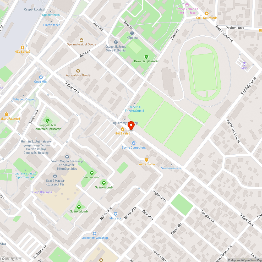 FKU 912 bejelentés helye