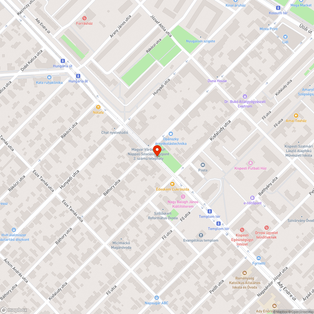 Belógó növényzet bejelentés helye