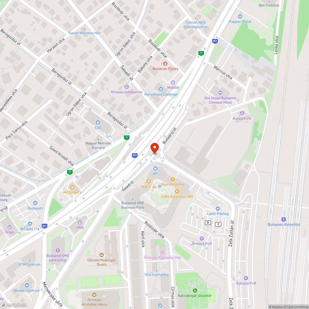 Teli szemetes a Budaörsi út - Koszorúslány utcai gyalogos aluljárónál bejelentés helye