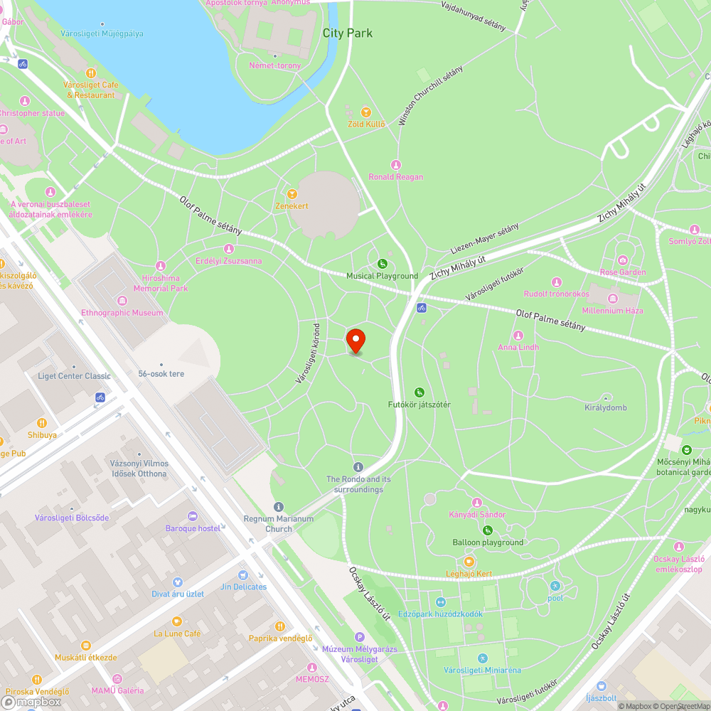 Bohóc-kút kimaradt a felújításból bejelentés helye