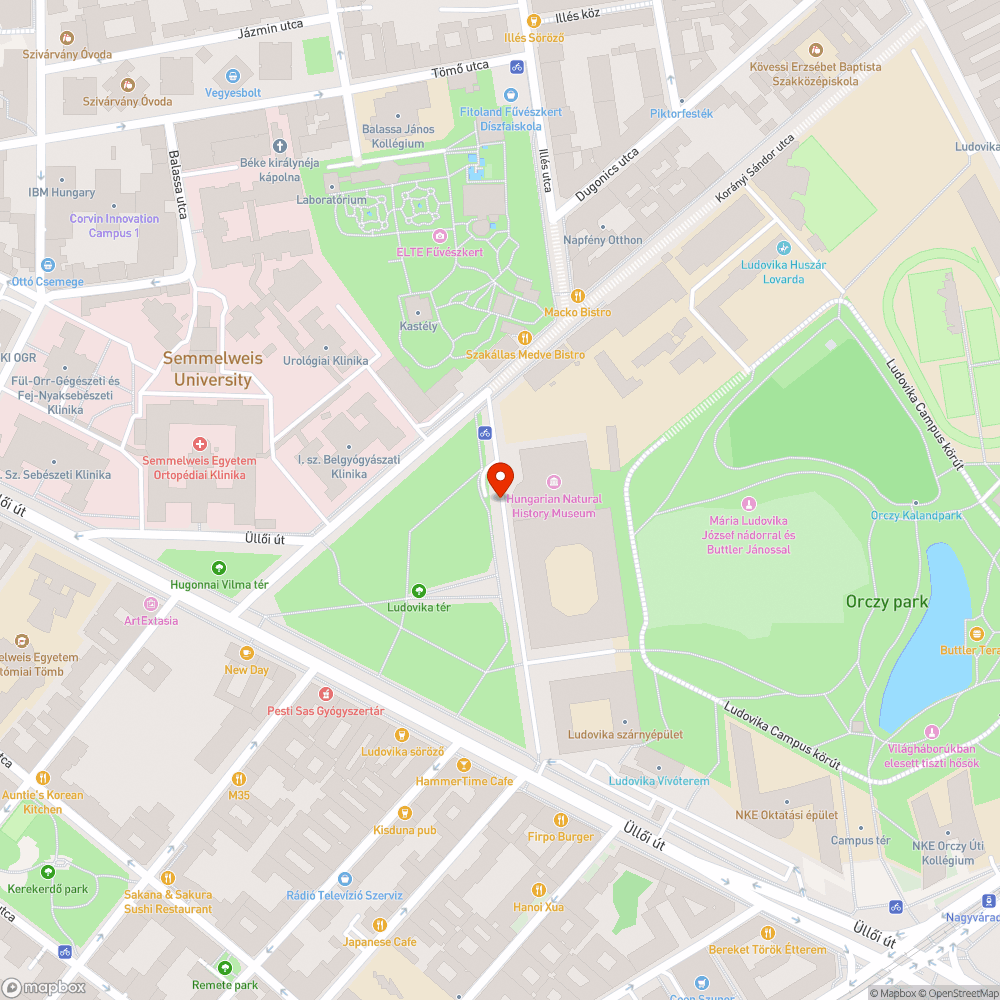 Parkolás a Klinikák és Nagyvárad tér környékén bejelentés helye