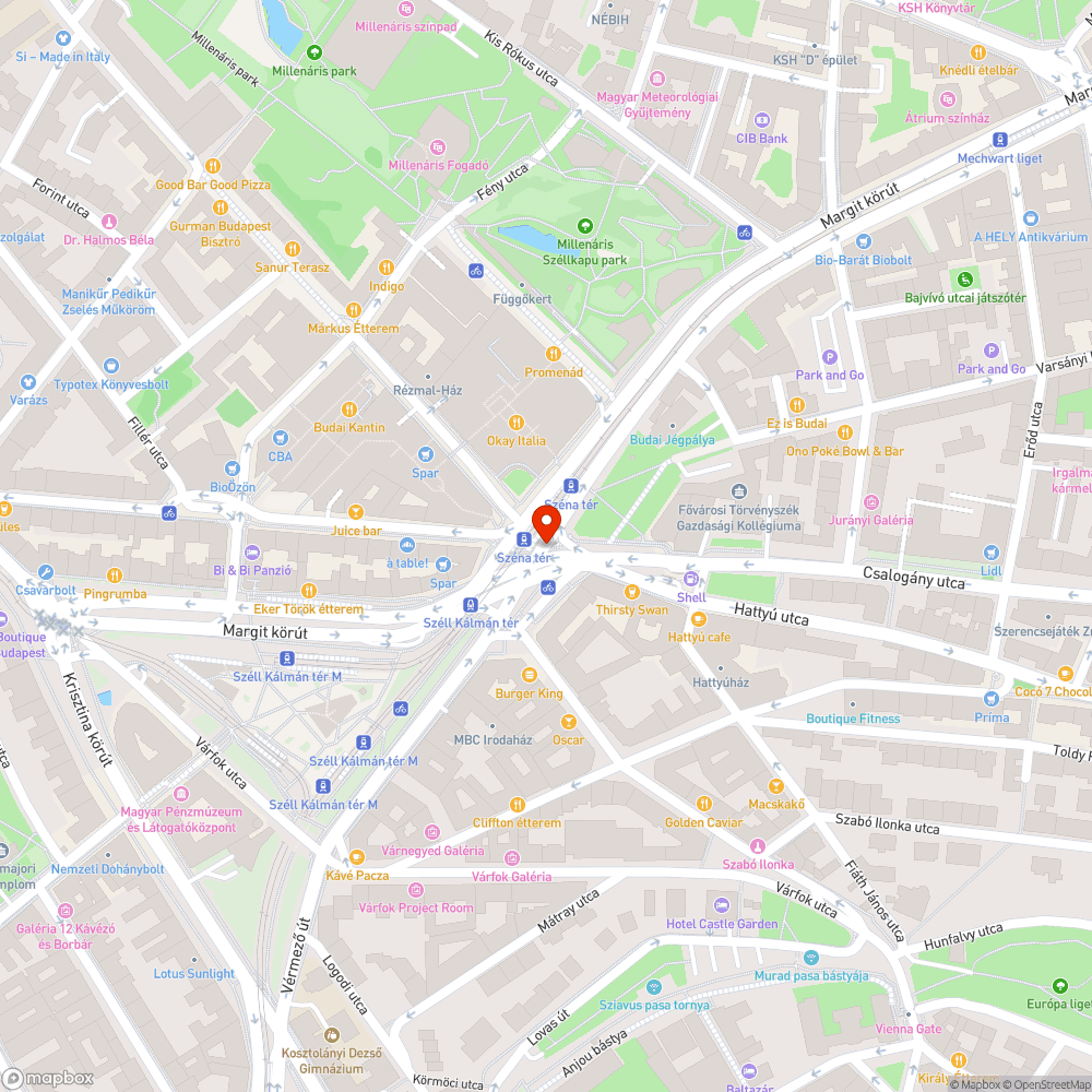 Széna téri káosz bejelentés helye