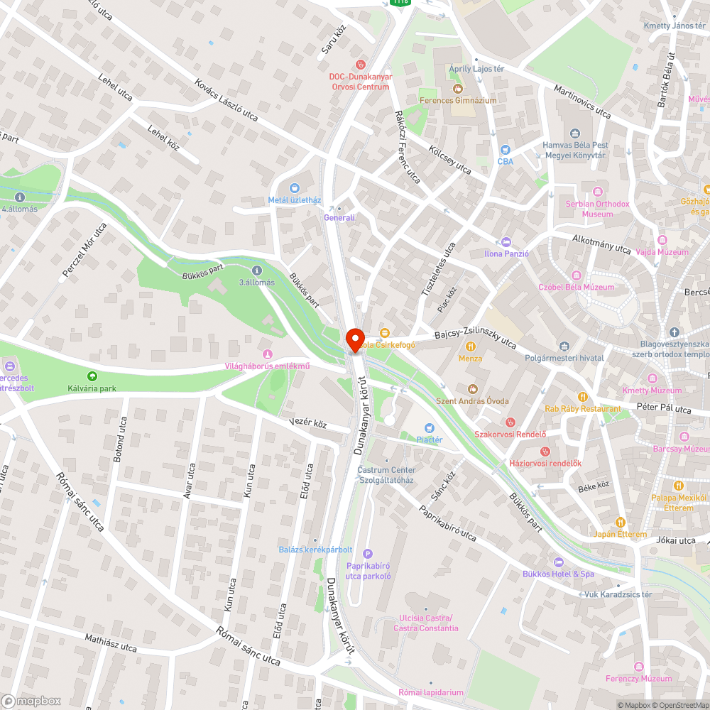 Sáros aluljáró bejelentés helye