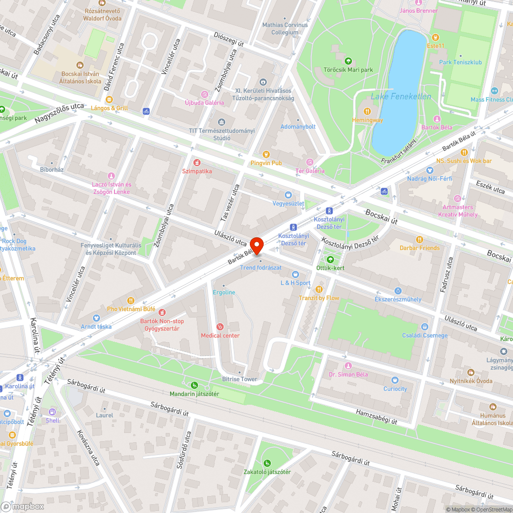 Graffitis távközlőszekrény bejelentés helye