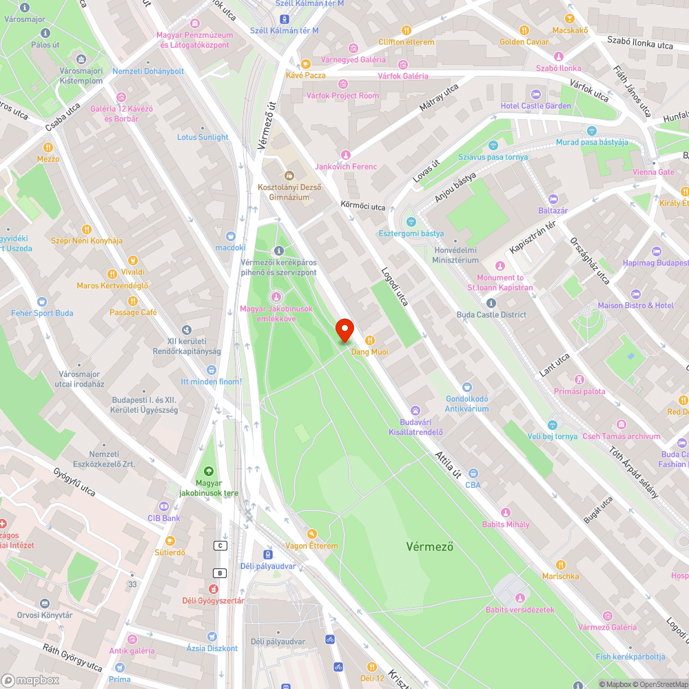 Koszos tábla bejelentés helye