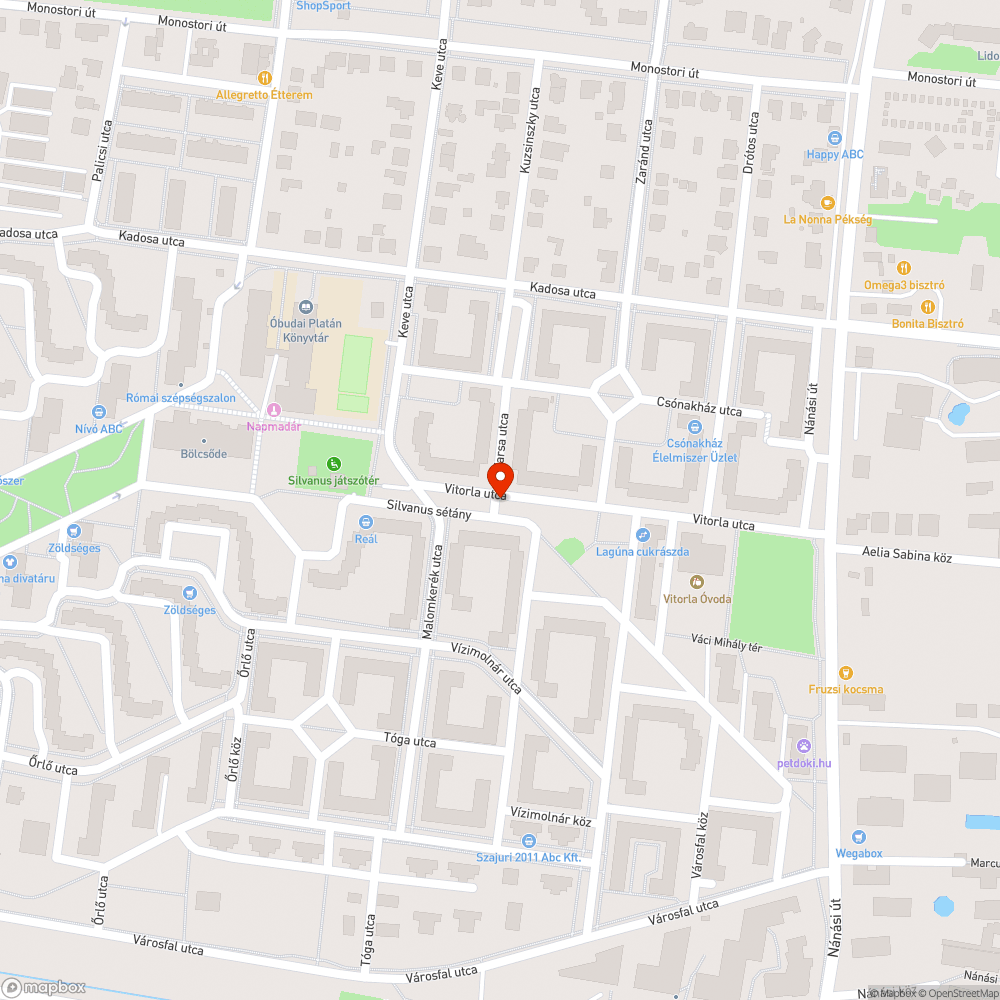 Kiszáradt facsemete bejelentés helye