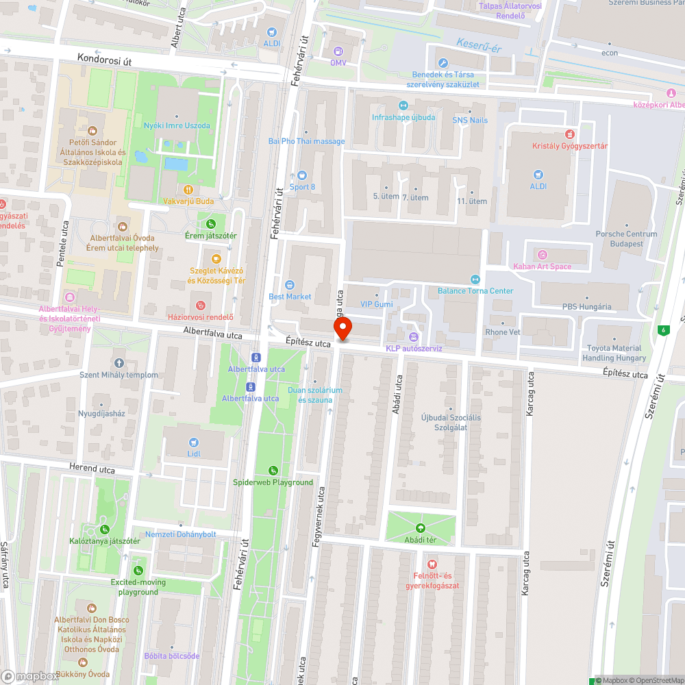 Leszakadt vezeték bejelentés helye