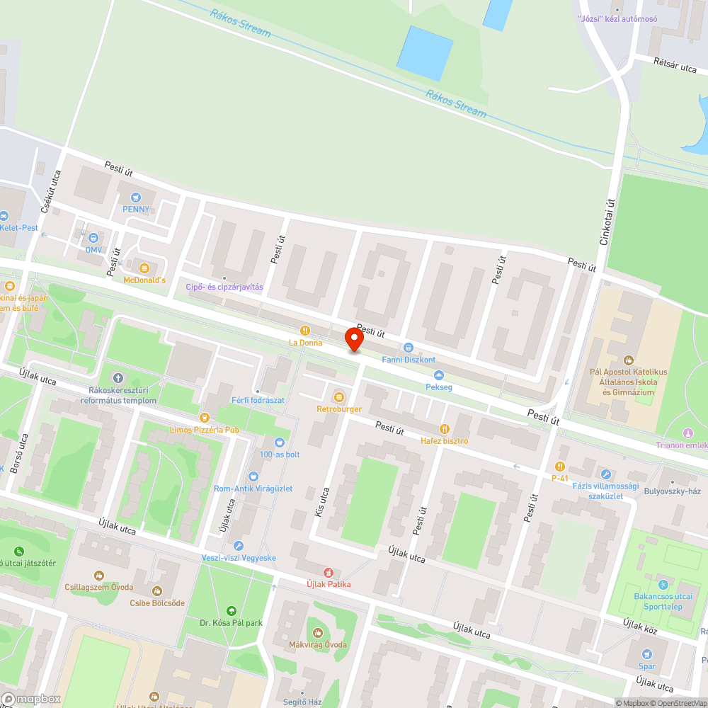 Belógó bokor bejelentés helye