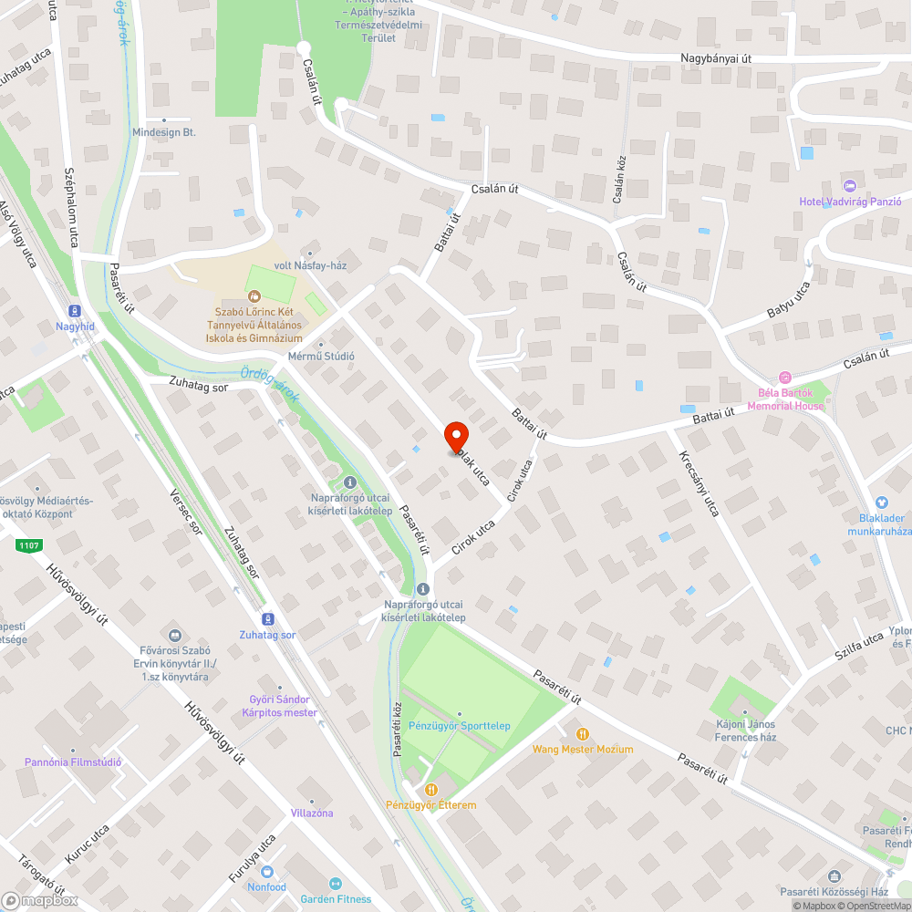 Eldugult víznyelő bejelentés helye