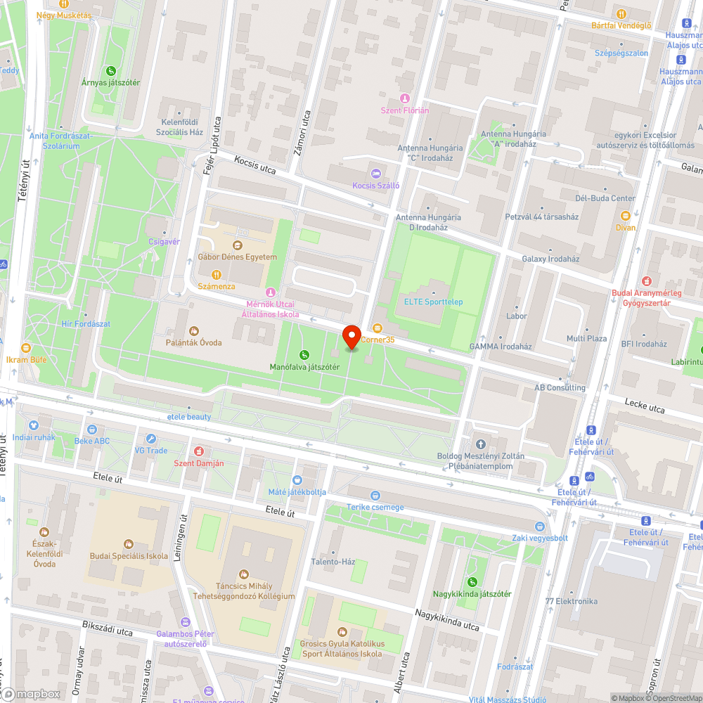 Beteg fák bejelentés helye