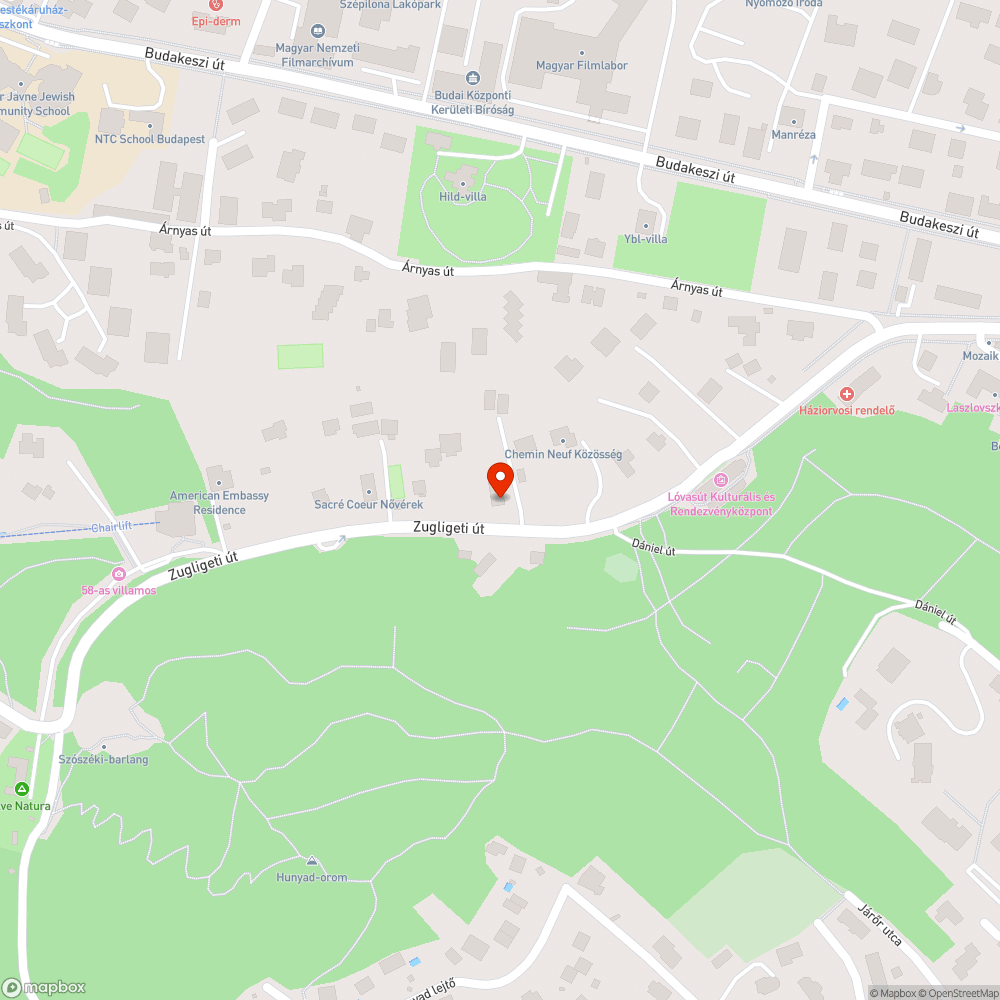 Bokrok a járda mellett bejelentés helye