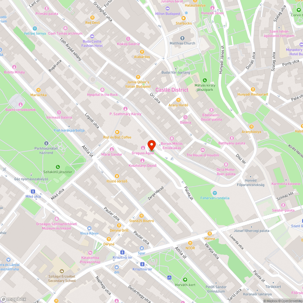 Hiányzó fa (1) bejelentés helye