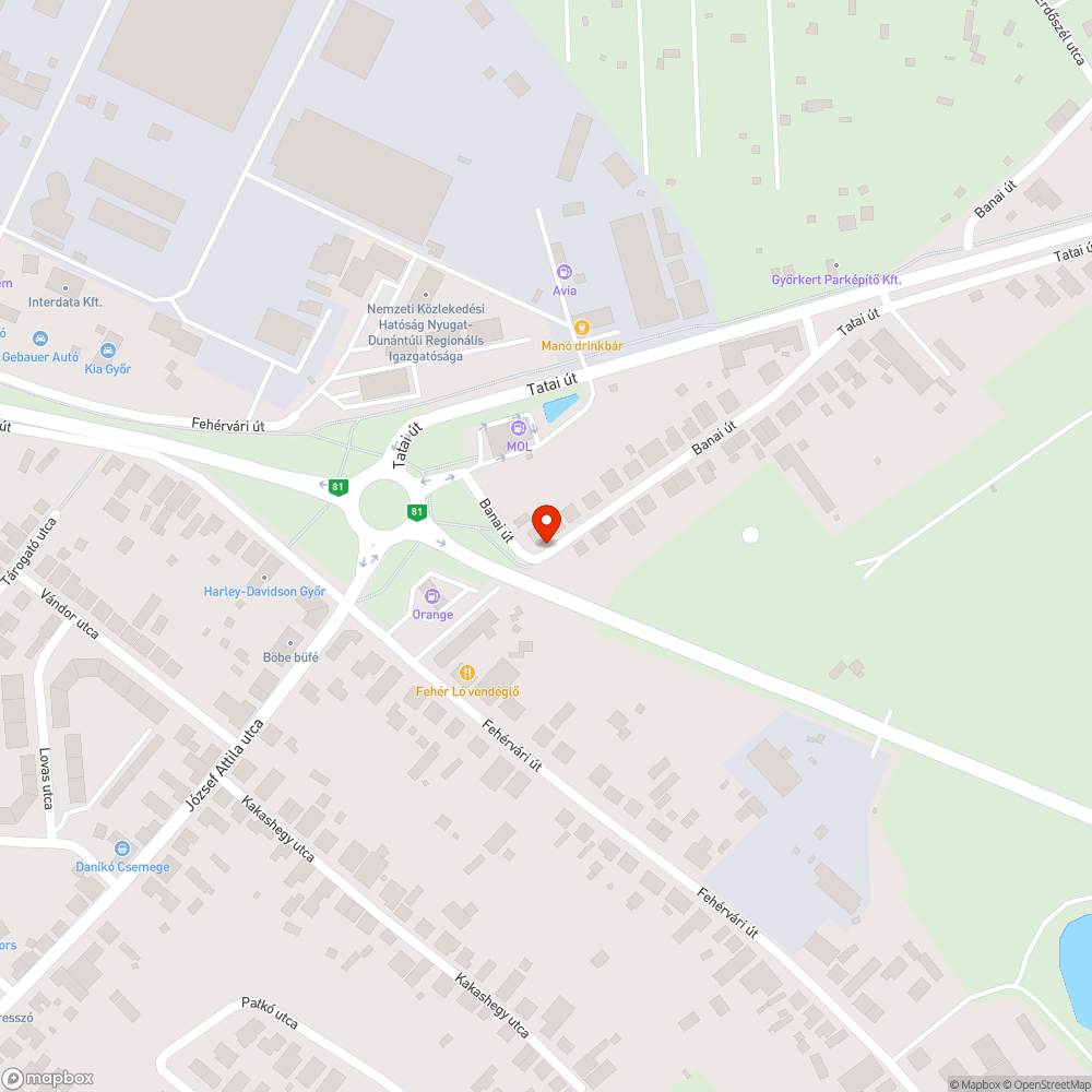 beszakadt járda bejelentés helye