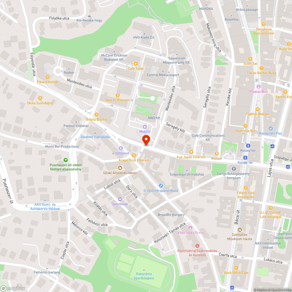 Hatalmas kátyú bejelentés helye