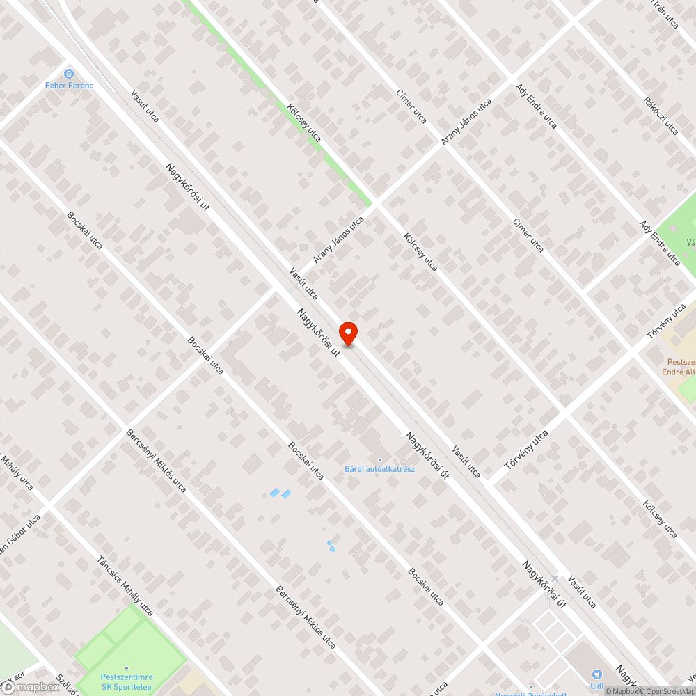 Útra lógó növényzet bejelentés helye