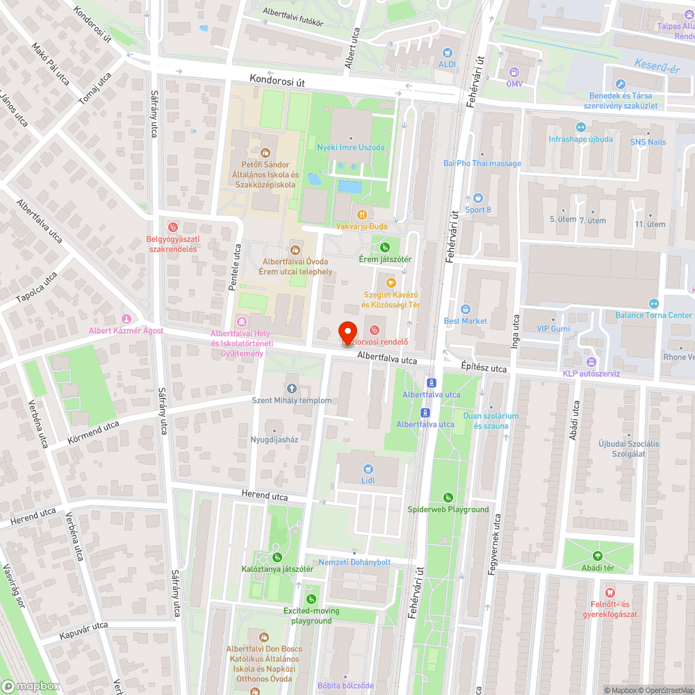 Elszáradt, veszélyesen lógó ágak bejelentés helye