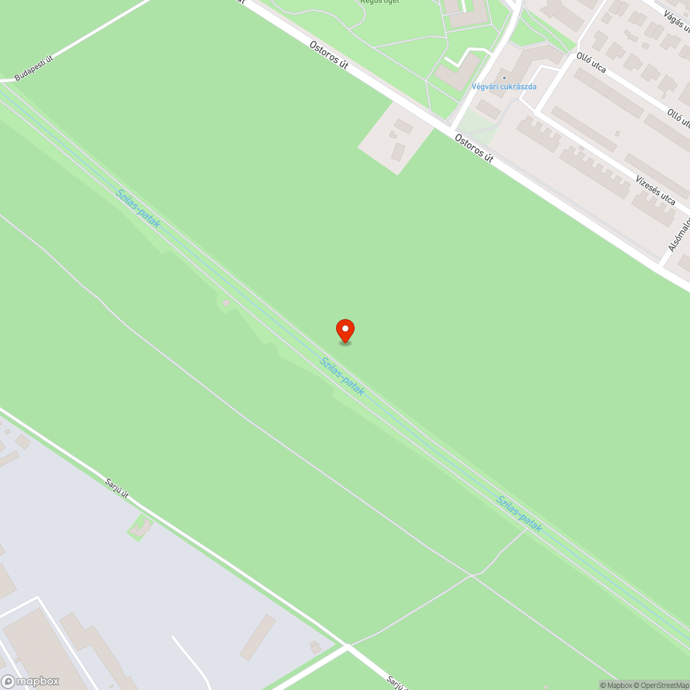 KItört fák a Szilas-patak mellett bejelentés helye