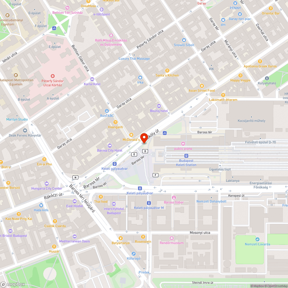 Koszos ablak bejelentés helye