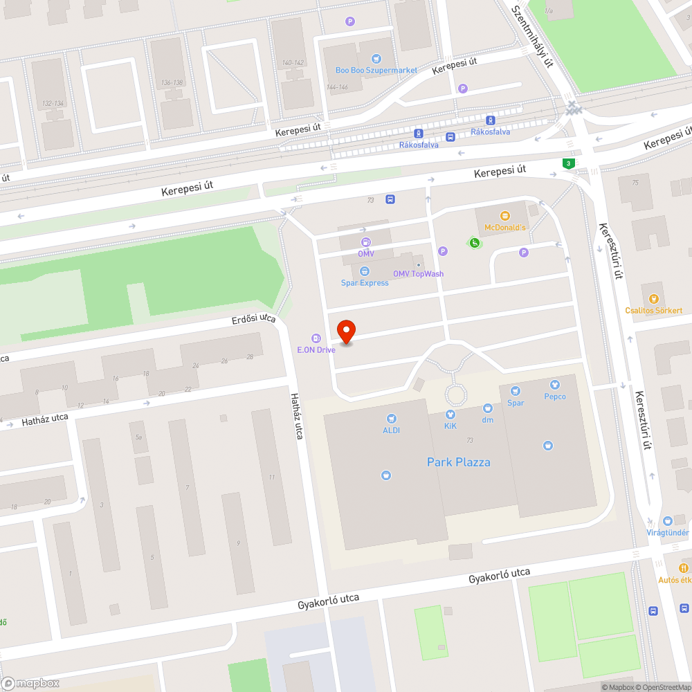 Eldugult víznyelő bejelentés helye