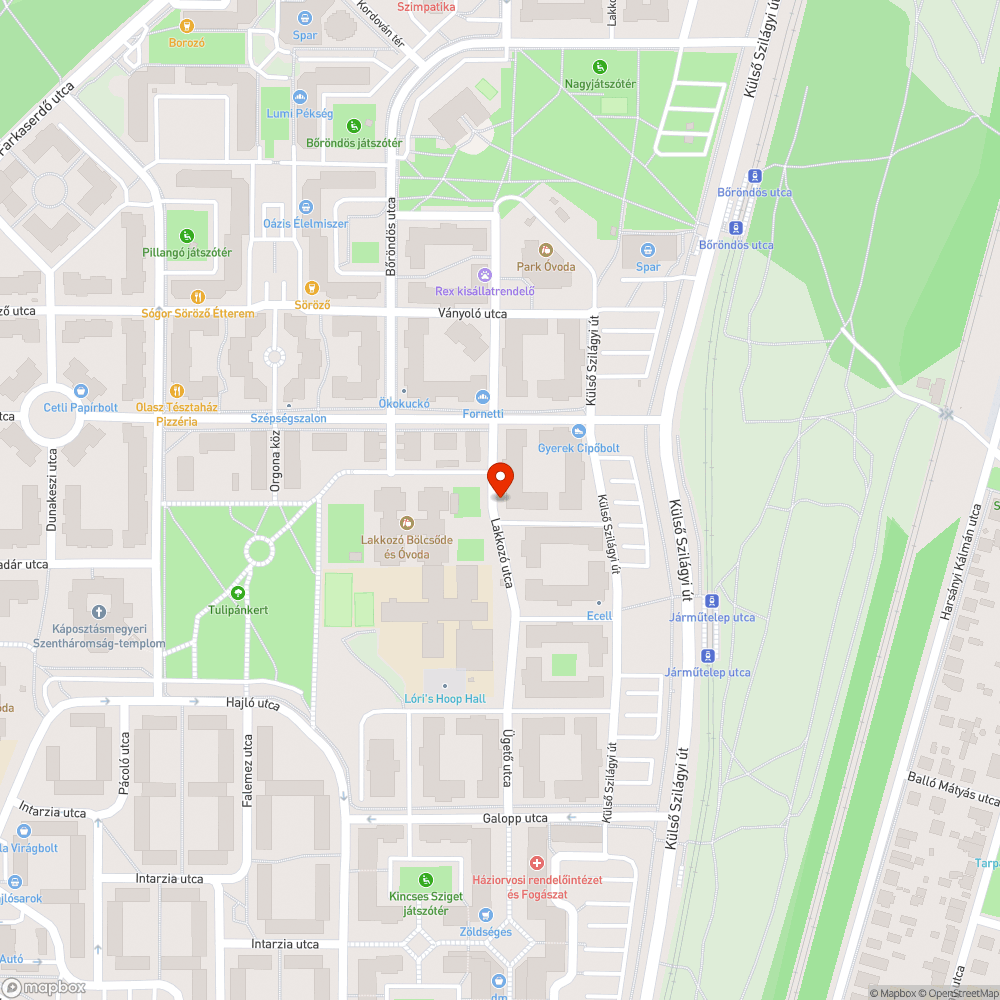 elszáradt ágak a fán bejelentés helye