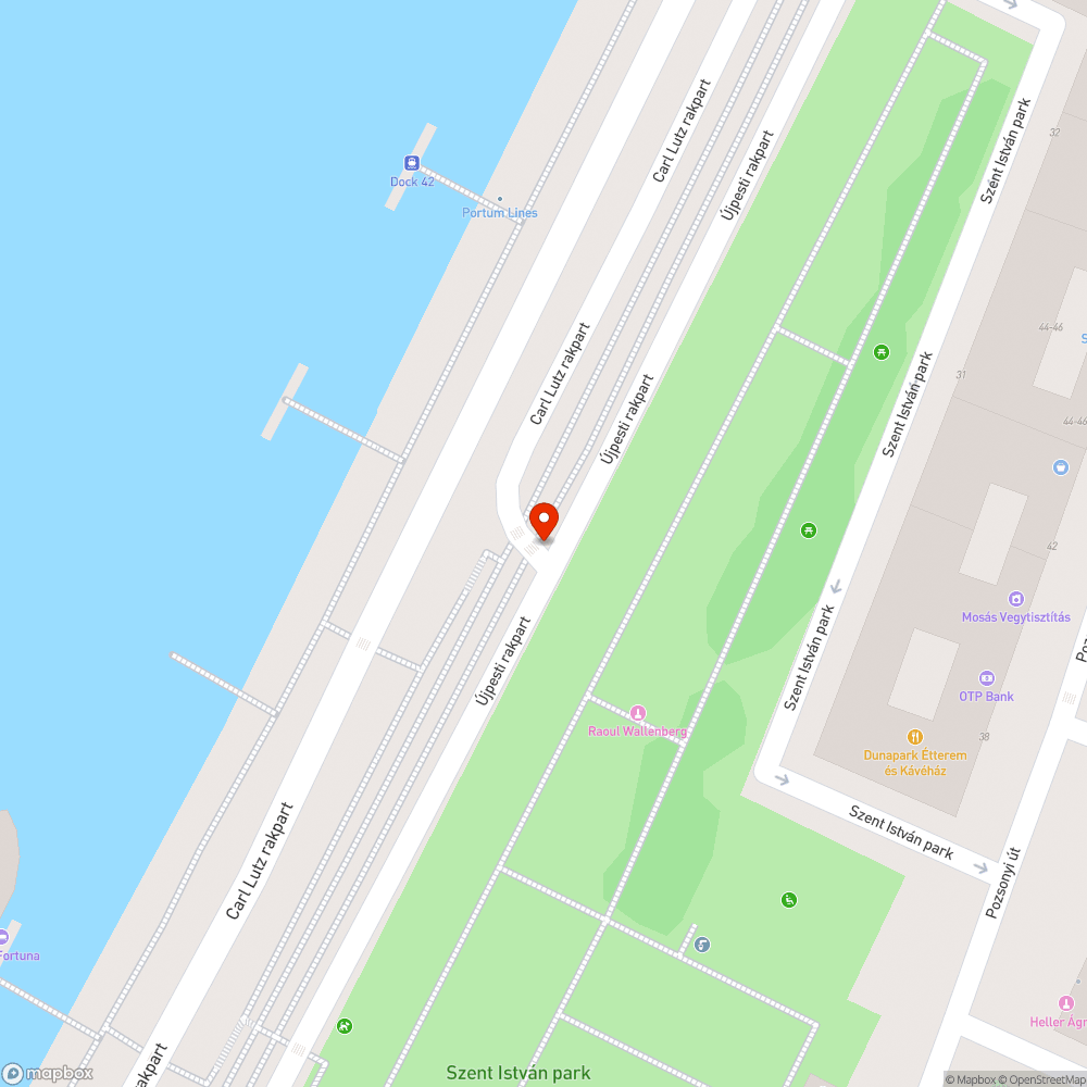 A kerékpáros felfestés megkopott bejelentés helye