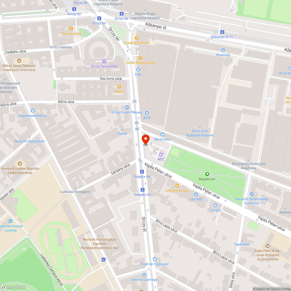 Felhalmozott zöldhulladék bejelentés helye